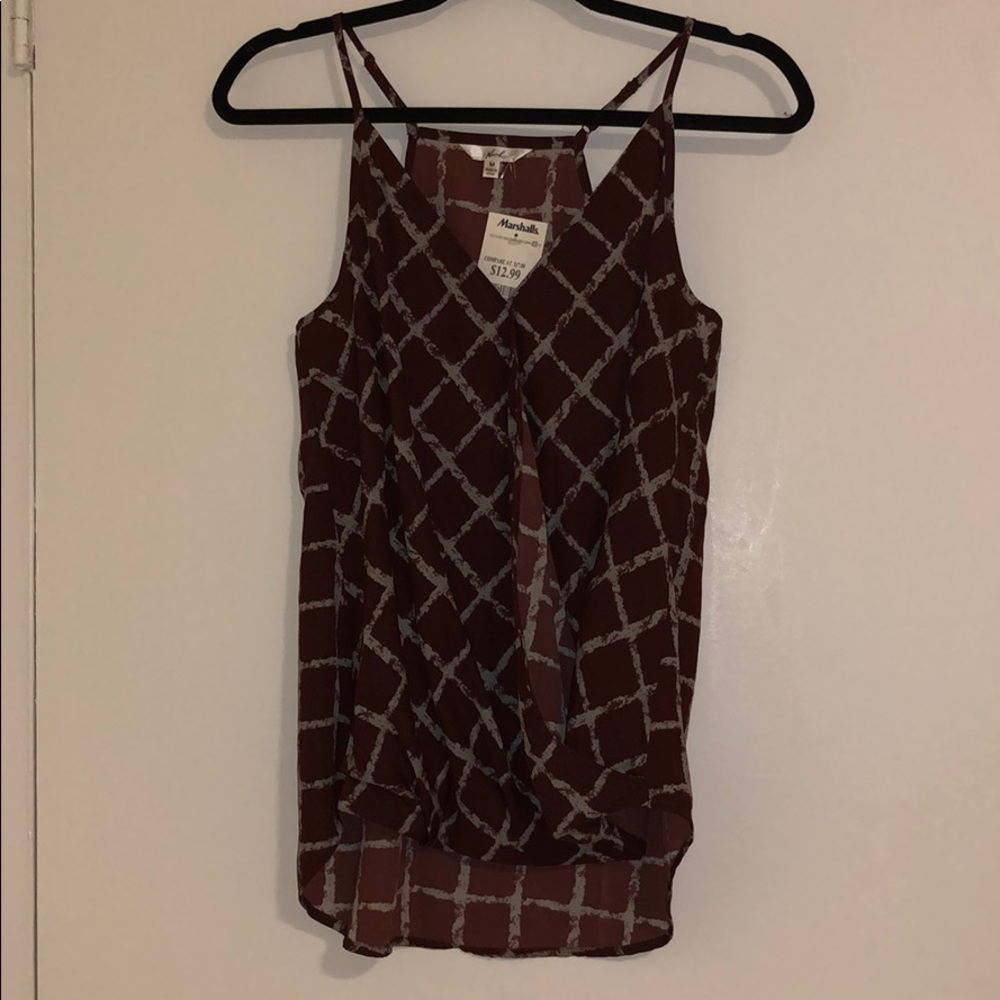 Maroon blouse